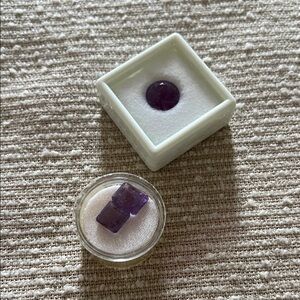 Vibrant Amethyst Gemstones Set